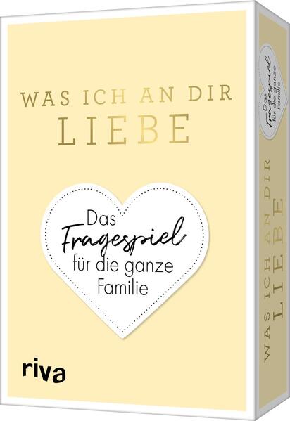 Produktbild: Was ich an dir liebe - Das Fragespiel für die ganze Familie | Alexandra Reinwarth