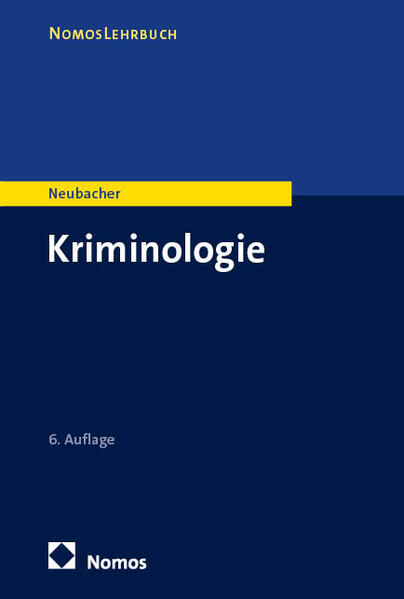 Produktbild: Kriminologie | Frank Neubacher