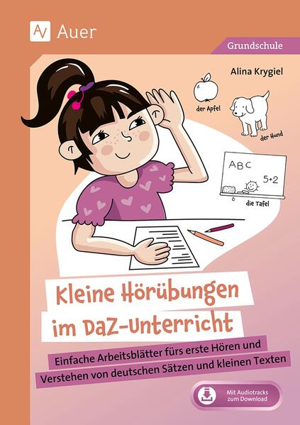 Produktbild: Kleine Hörübungen im DaZ-Unterricht Grundschule | Alina Krygiel