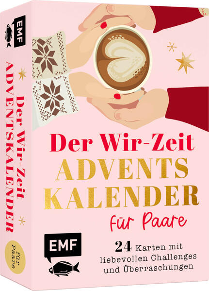 Produktbild: Adventskalender-Kartenset: 24 x Wir-Zeit für Paare