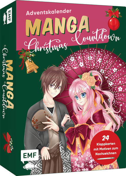 Produktbild: Adventskalender-Kartenset: Manga Christmas Countdown