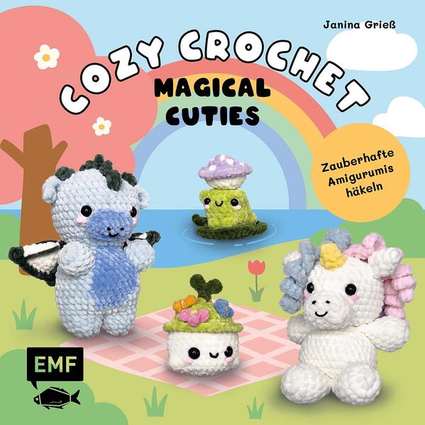 Produktbild: Cozy Crochet - Magical Cuties: Zauberhafte Amigurumis häkeln mit @crochetbyjanina | Janina Grieß
