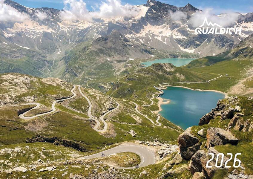 Produktbild: quäldich.de-Rennrad-Kalender 2026 Format DIN A2