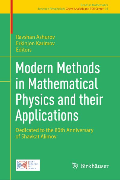 Produktbild: Modern Methods in Mathematical Physics and their Applications