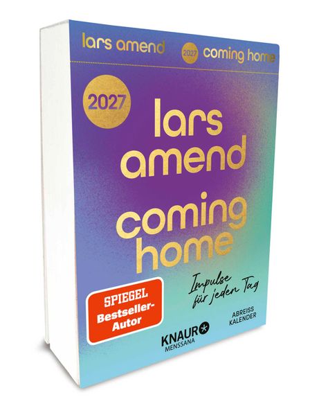 Produktbild: Abreißkalender 2027: Coming Home | Lars Amend