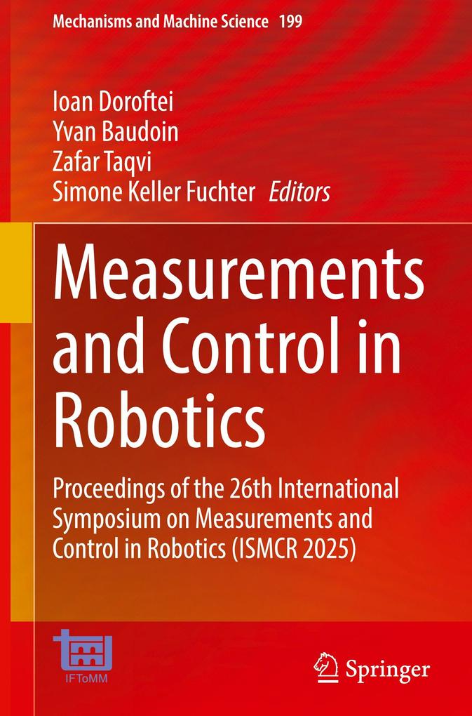 Produktbild: Measurements and Control in Robotics