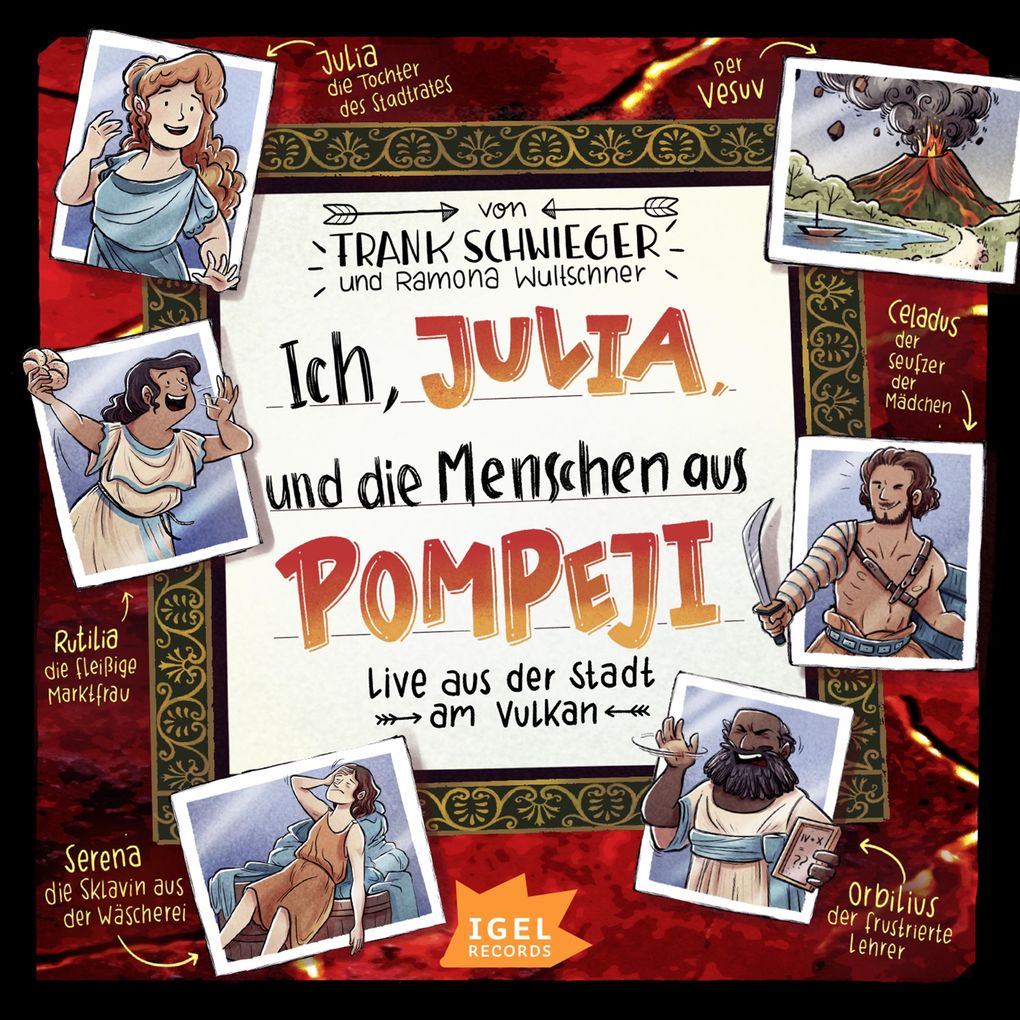 Produktbild: Ich, Julia, und die Menschen aus Pompeji | Frank Schwieger