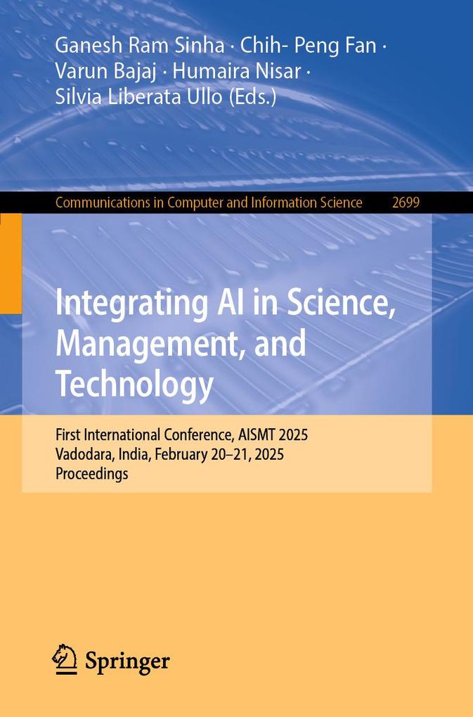Produktbild: Integrating AI in Science, Management, and Technology