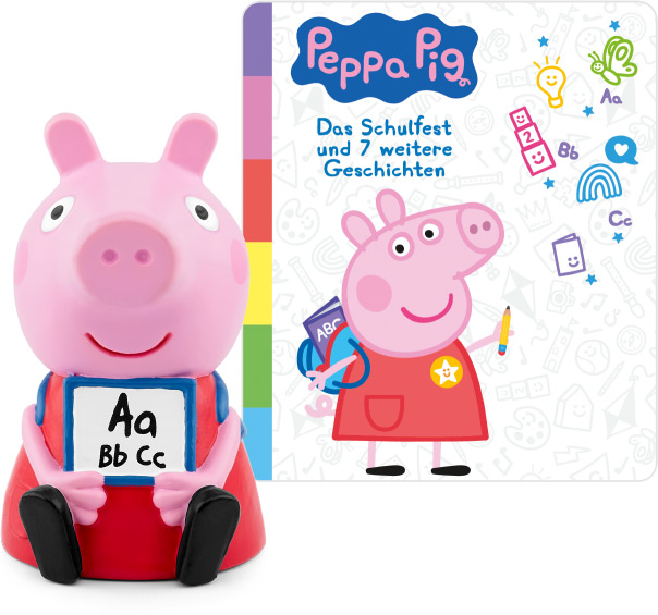 Produktbild: Tonies - Peppa Pig: Das Schulfest und 7 weitere Geschichten