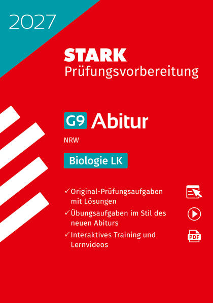 Produktbild: STARK Biologie LK - Abitur 2027 NRW - Prüfungsvorbereitung