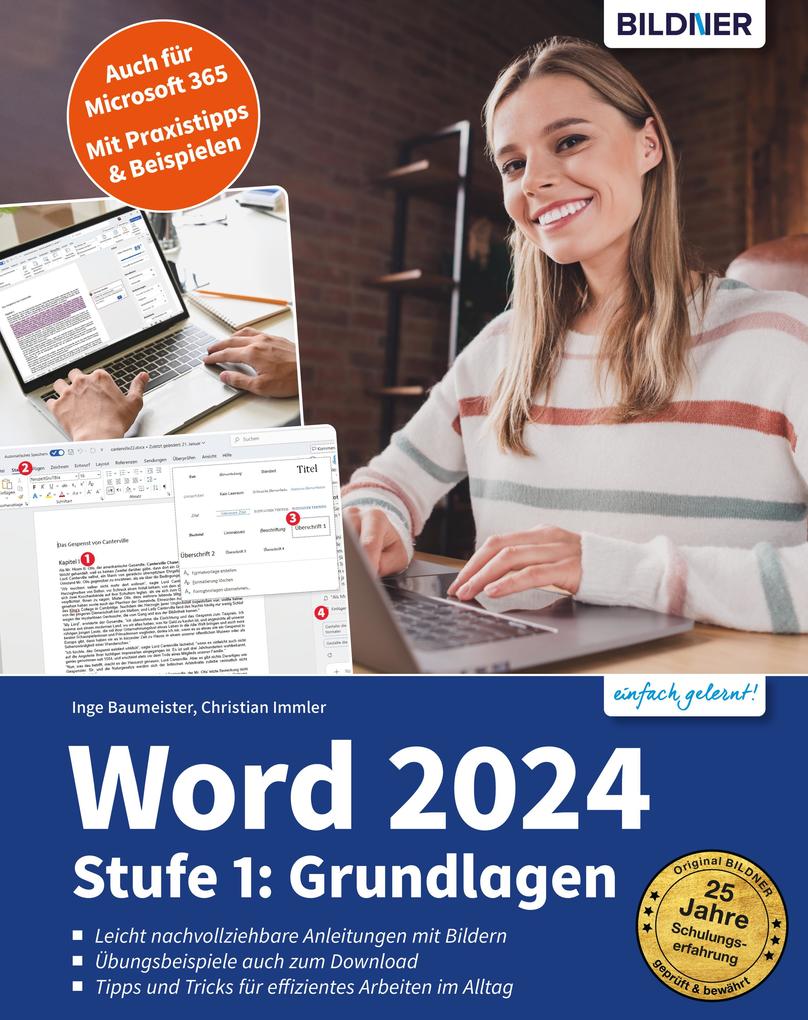Produktbild: Word 2024 - Stufe 1: Grundlagen | Inge Baumeister, Christian Immler