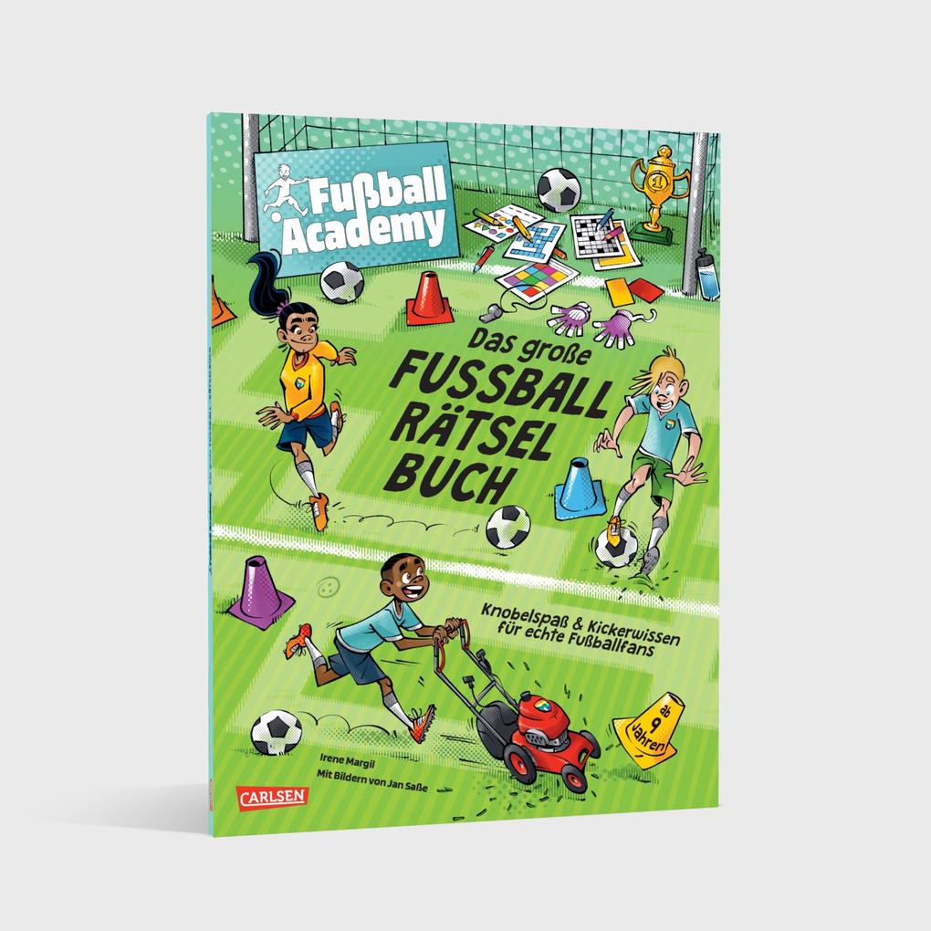 Weitere Ansicht: Fußball Academy: Das große Fußball-Rätselbuch | Irene Margil