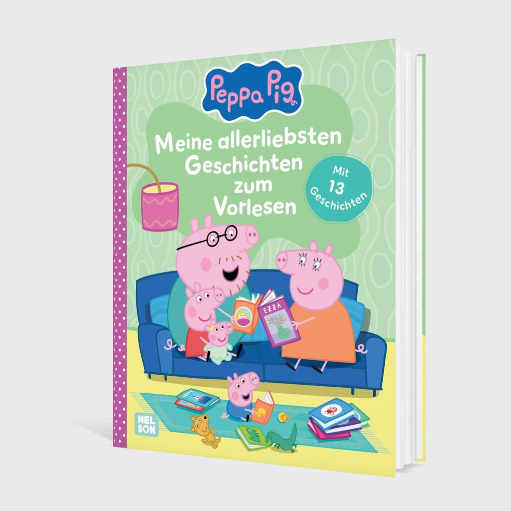 Weitere Ansicht: Peppa Wutz Gutenachtgeschichten: Meine allerliebsten Geschichten zum Vorlesen | Steffi Korda