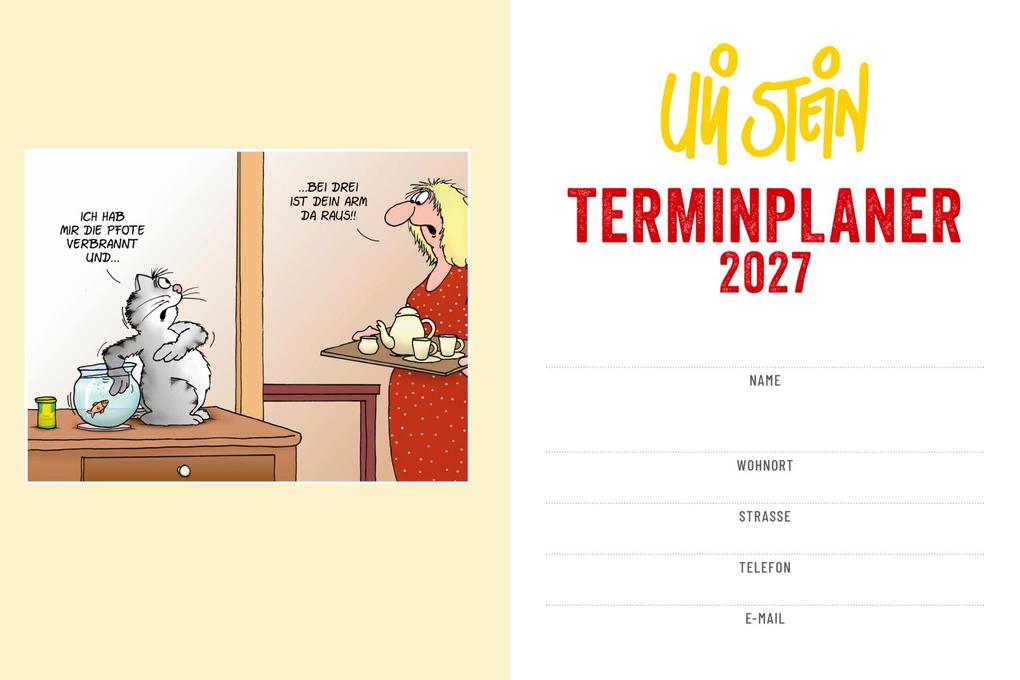 Weitere Ansicht: Uli Stein Terminplaner 2027: Taschenkalender | Uli Stein