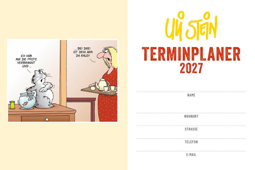 Weitere Ansicht: Uli Stein Terminplaner 2027: Taschenkalender | Uli Stein