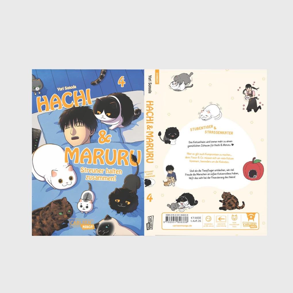 Weitere Ansicht: Hachi & Maruru - Streuner halten zusammen! 4 | Yuri Sonoda