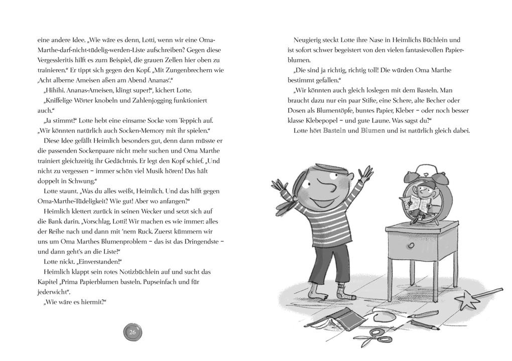 Weitere Ansicht: Der kleine Herr Heimlich hat Großes vor | Anke Loose