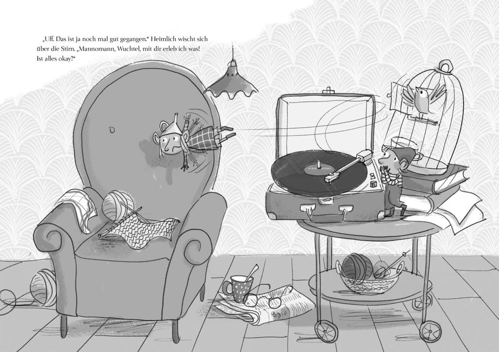 Weitere Ansicht: Der kleine Herr Heimlich hat Großes vor | Anke Loose