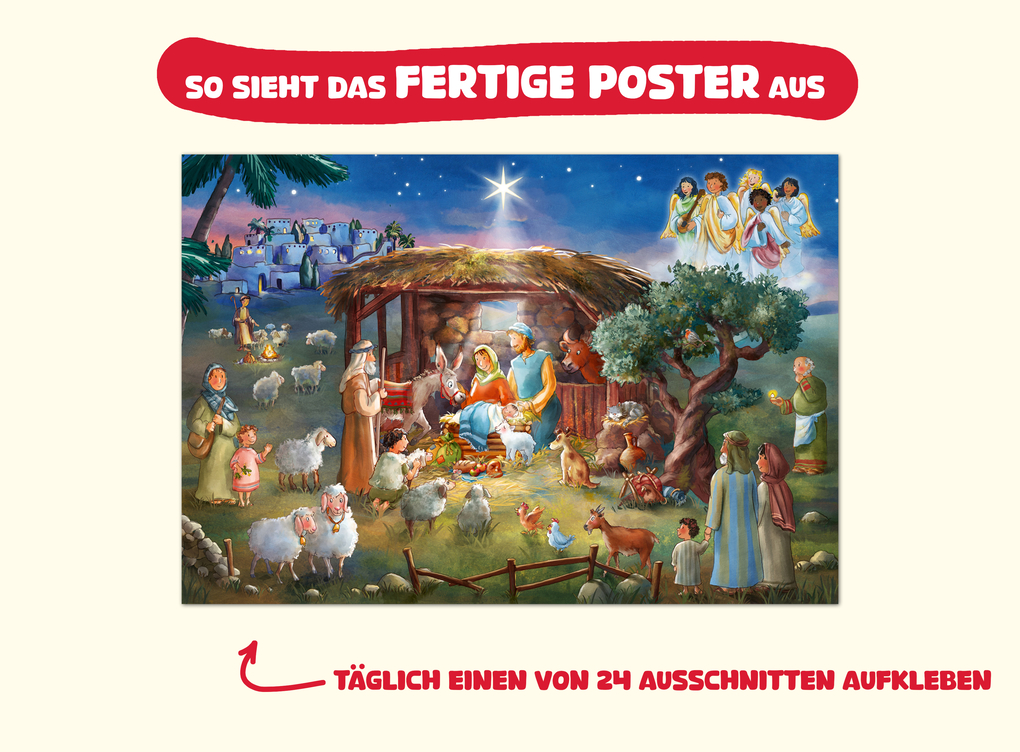 Weitere Ansicht: Lukas auf dem Weg nach Bethlehem | Hanna Goldhammer