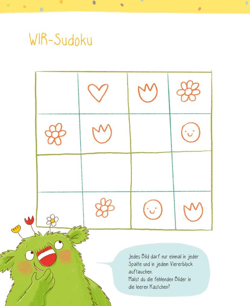 Weitere Ansicht: Das kleine WIR: Mein Spiel- und Rätselbuch | Daniela Kunkel