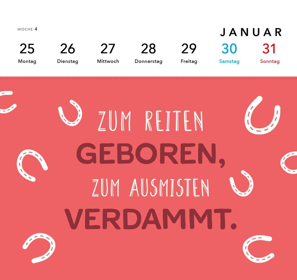 Weitere Ansicht: Pferdemädchen 2027 - Zum Reiten geboren, zum Ausmisten verdammt.