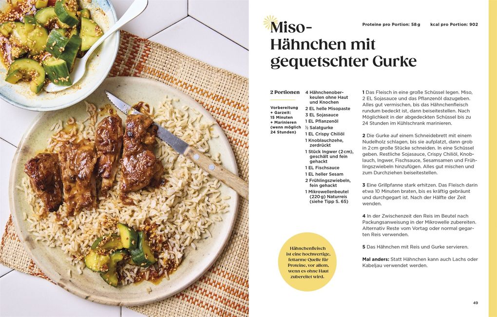 Weitere Ansicht: Healthy Everyday. High Protein ganz natürlich | Susanna Unsworth, Laura Clark
