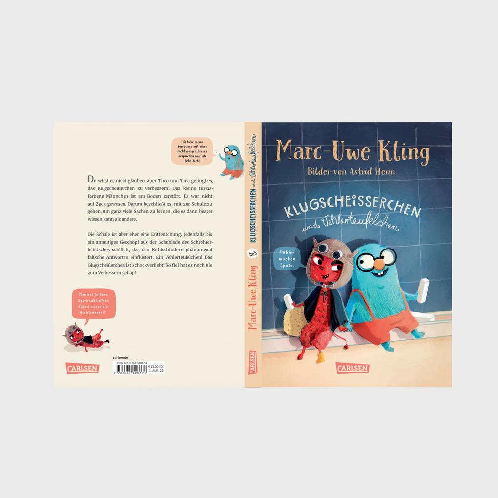 Weitere Ansicht: Klugscheißerchen und Vehlerteufelchen | Marc-Uwe Kling, Astrid Henn
