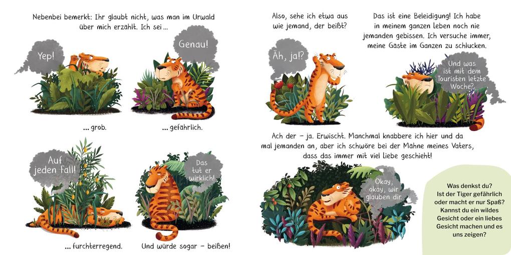 Weitere Ansicht: Der achtsame Tiger 1: Der achtsame Tiger (Pappbilderbuchausgabe) | Przemyslaw Wechterowicz