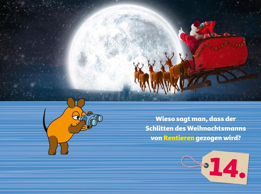 Weitere Ansicht: Frag doch mal ... die Maus: Der Adventskalender 2026
