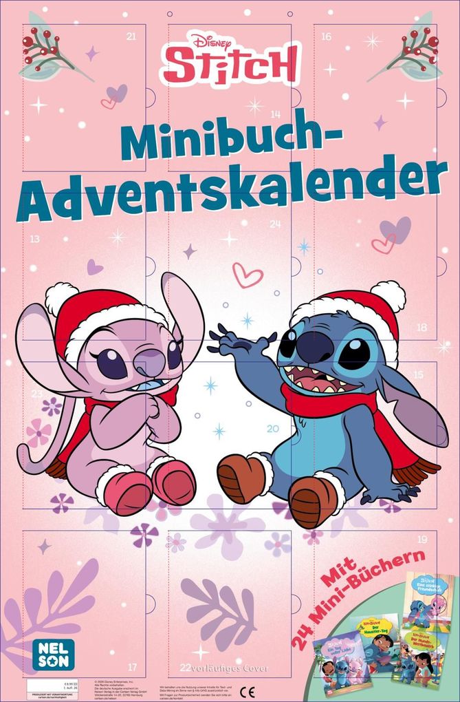 Weitere Ansicht: Disney: Stitch Minibuch-Adventskalender