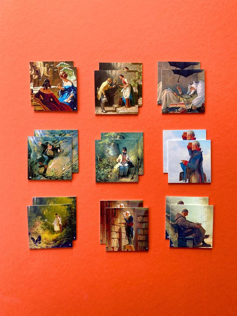 Weitere Ansicht: Carl Spitzweg. Memo | Matching Game