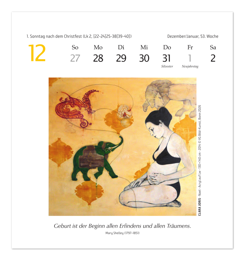 Weitere Ansicht: Frauen-Kalender 2027