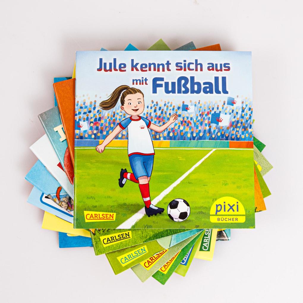 Weitere Ansicht: Pixi-8er-Set 310: Pixi im Fußballfieber (8x1 Exemplar) | Diverse