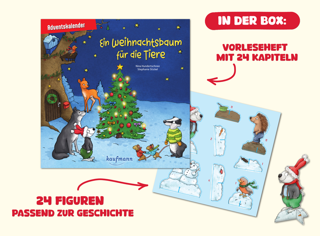 Weitere Ansicht: Ein Weihnachtsbaum für die Tiere | Nina Hundertschnee