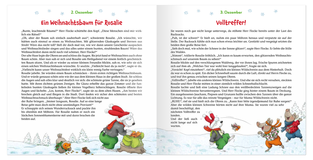 Weitere Ansicht: Ein Weihnachtsbaum für die Tiere | Nina Hundertschnee
