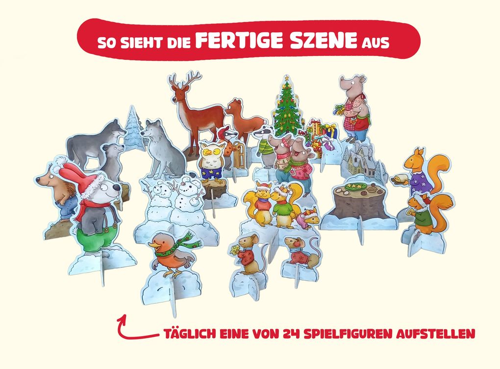 Weitere Ansicht: Ein Weihnachtsbaum für die Tiere | Nina Hundertschnee