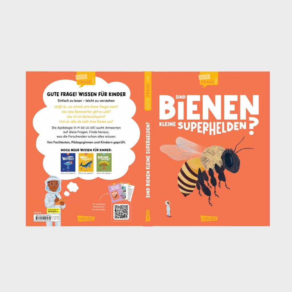 Weitere Ansicht: Sind Bienen kleine Superhelden? (Gute Frage!) | Eliza Jeffrey