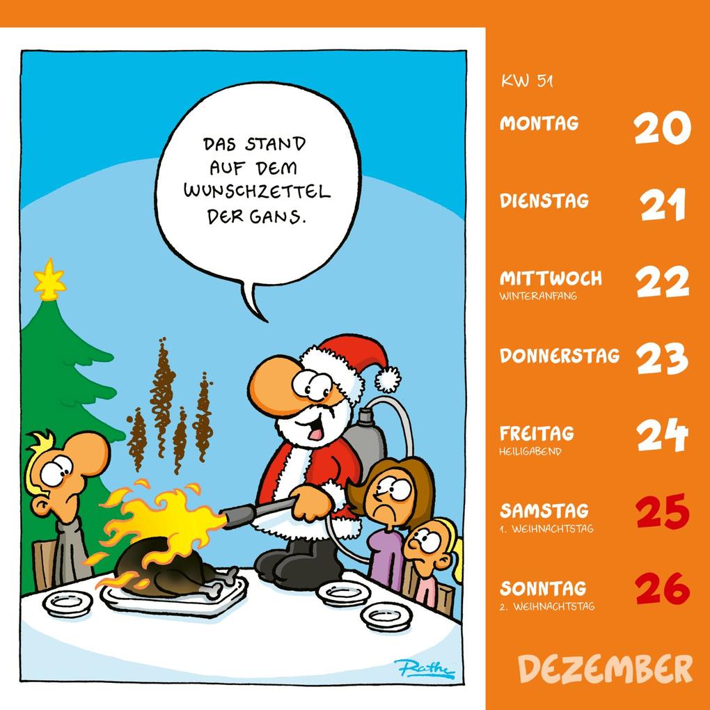 Weitere Ansicht: Shit happens! Postkartenkalender 2027 | Ralph Ruthe