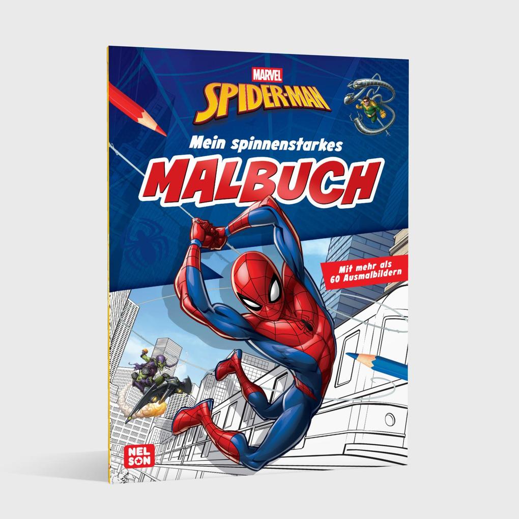 Weitere Ansicht: MARVEL Spider-Man: Mein spinnenstarkes Malbuch