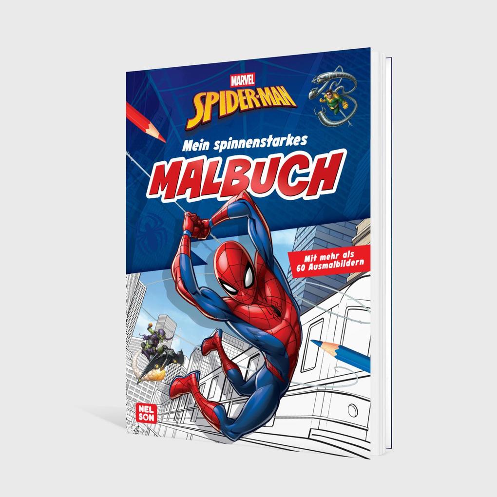Weitere Ansicht: MARVEL Spider-Man: Mein spinnenstarkes Malbuch