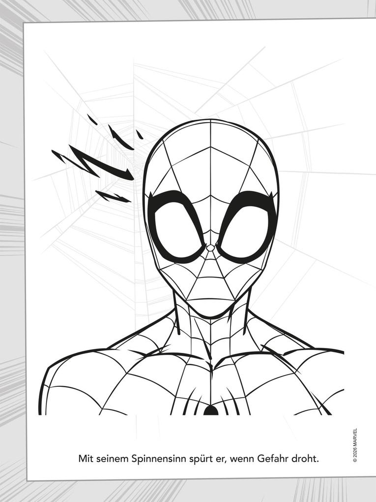 Weitere Ansicht: MARVEL Spider-Man: Mein spinnenstarkes Malbuch