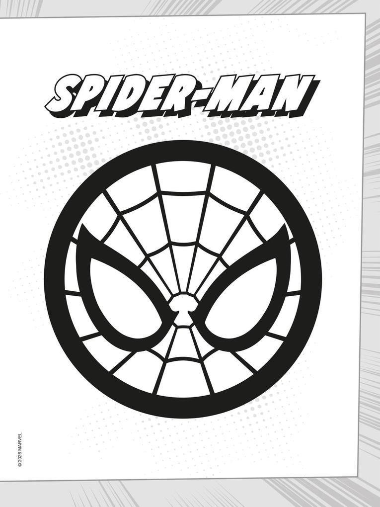 Weitere Ansicht: MARVEL Spider-Man: Mein spinnenstarkes Malbuch