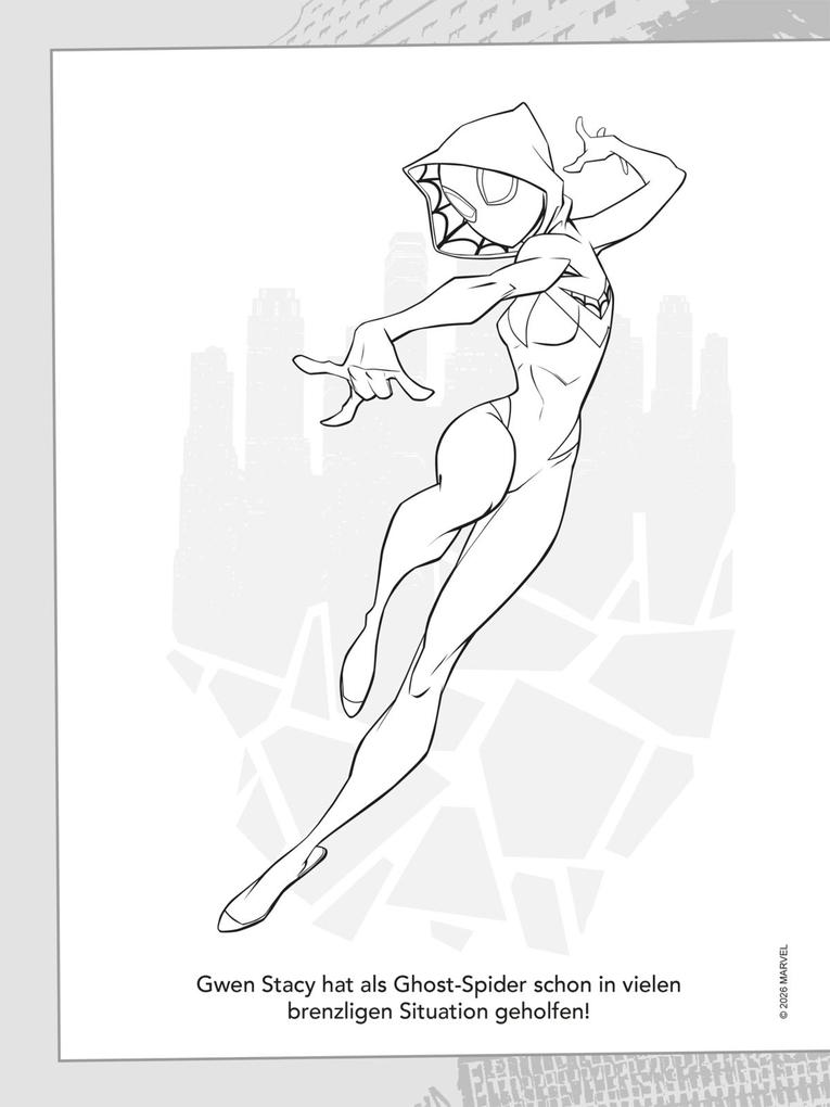 Weitere Ansicht: MARVEL Spider-Man: Mein spinnenstarkes Malbuch