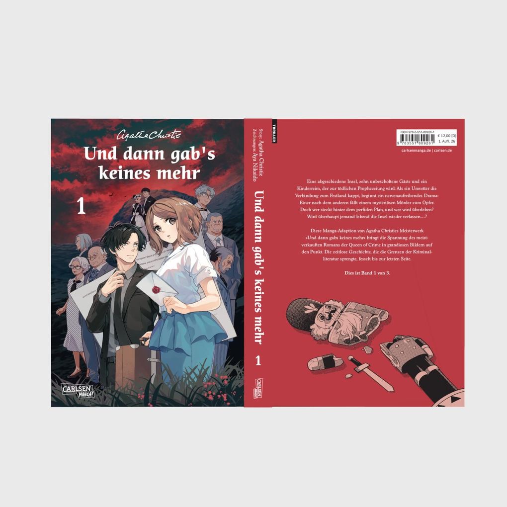 Weitere Ansicht: Agatha Christie: Und dann gab's keines mehr 1 (Manga) | Agatha Christie, Aya Nikaido
