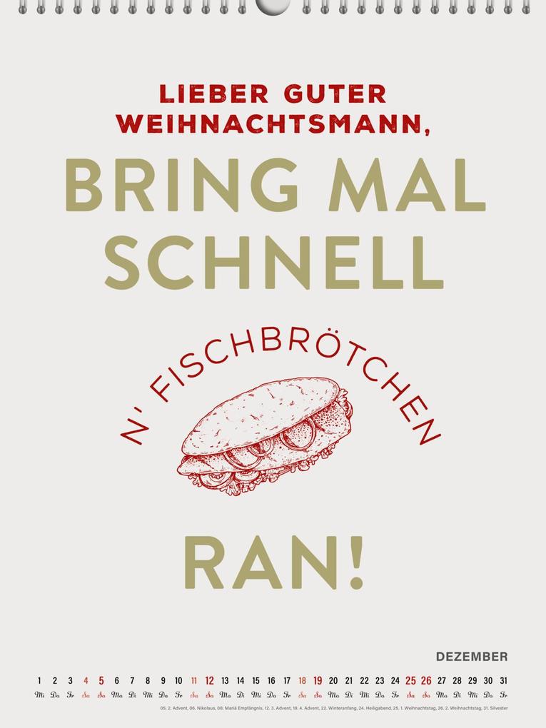 Weitere Ansicht: MOIN Wandkalender 2027 - Watt mutt, dat mutt