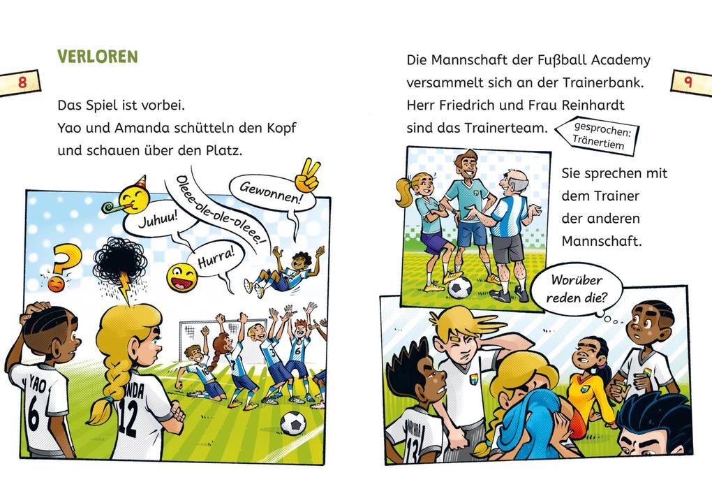Weitere Ansicht: Erstleser Kindercomic: Fußball Academy: Ein besonderes Training | Irene Margil