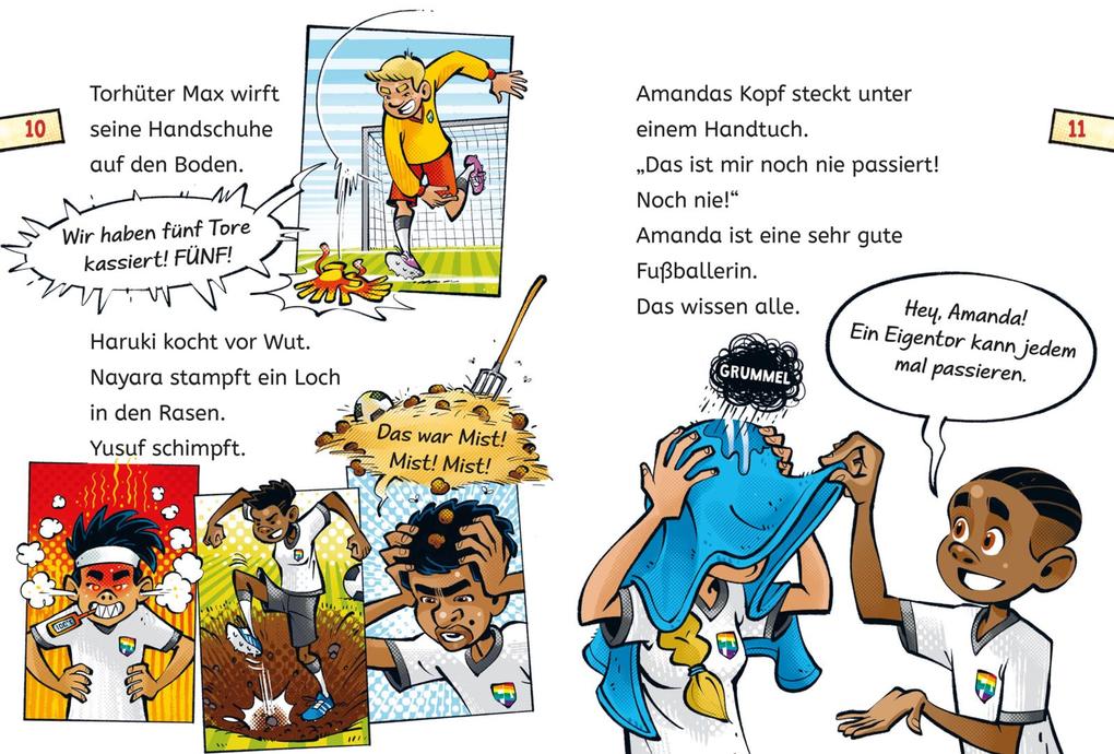 Weitere Ansicht: Erstleser Kindercomic: Fußball Academy: Ein besonderes Training | Irene Margil