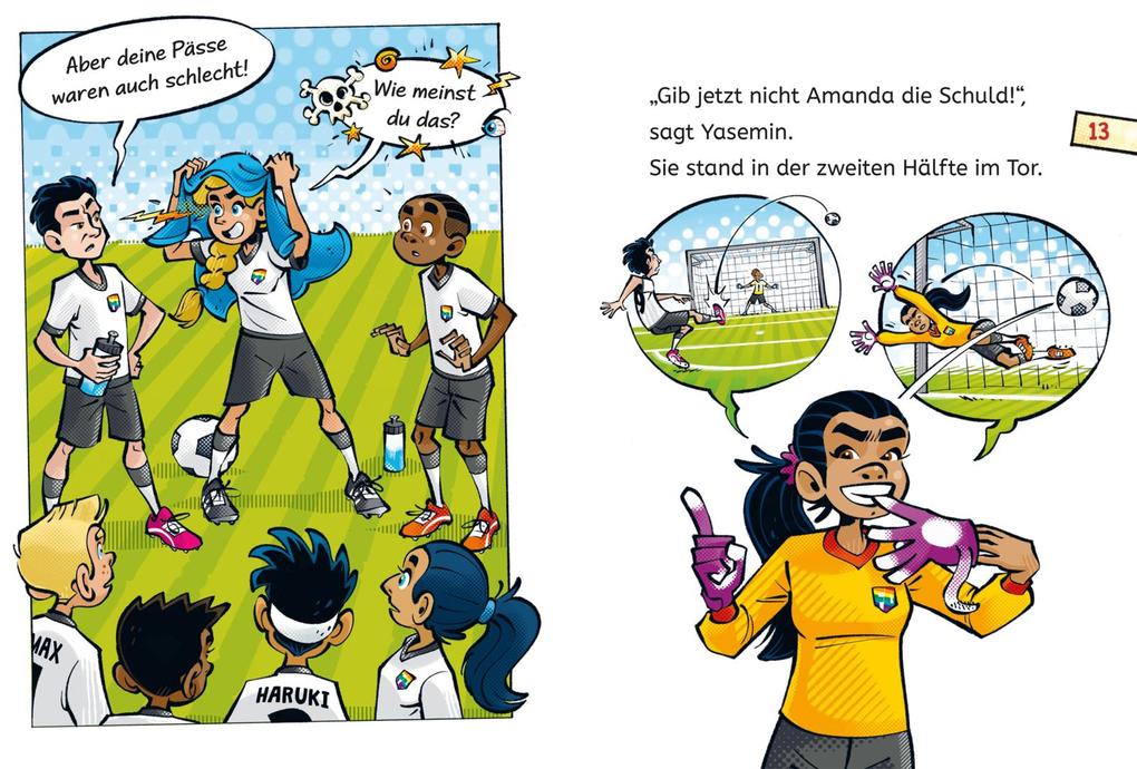 Weitere Ansicht: Erstleser Kindercomic: Fußball Academy: Ein besonderes Training | Irene Margil