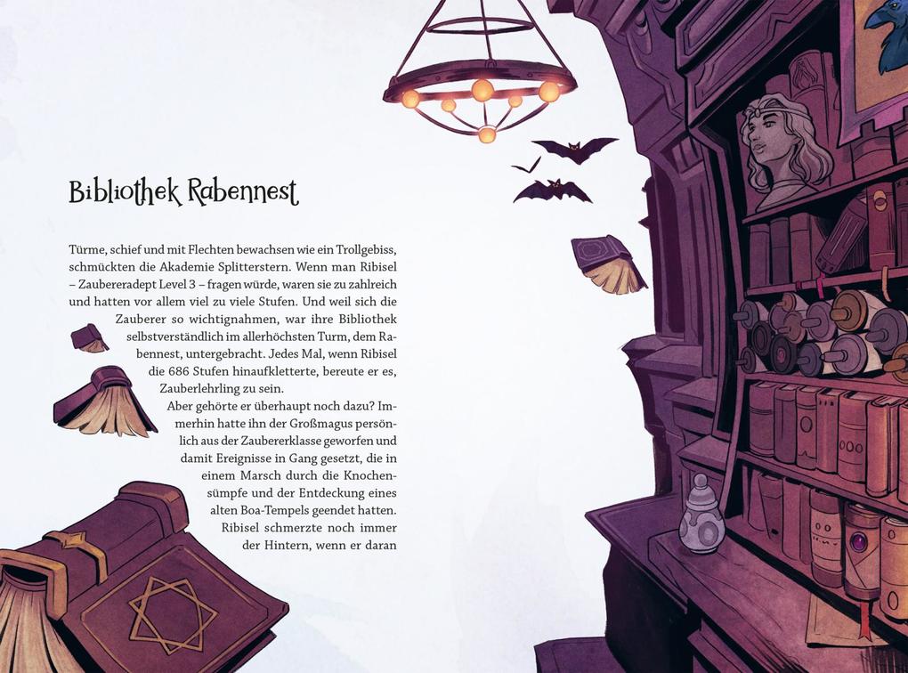 Weitere Ansicht: Akademie Splitterstern 2: Das Geheimnis der Schlangenkrone | Falk Holzapfel