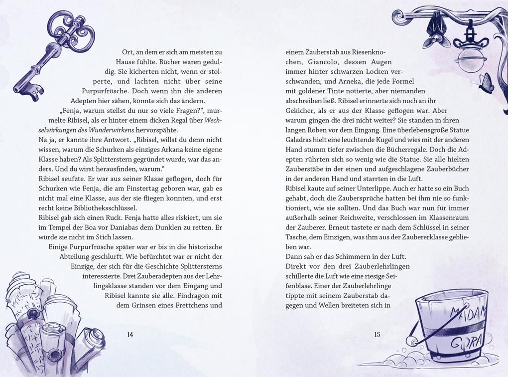 Weitere Ansicht: Akademie Splitterstern 2: Das Geheimnis der Schlangenkrone | Falk Holzapfel